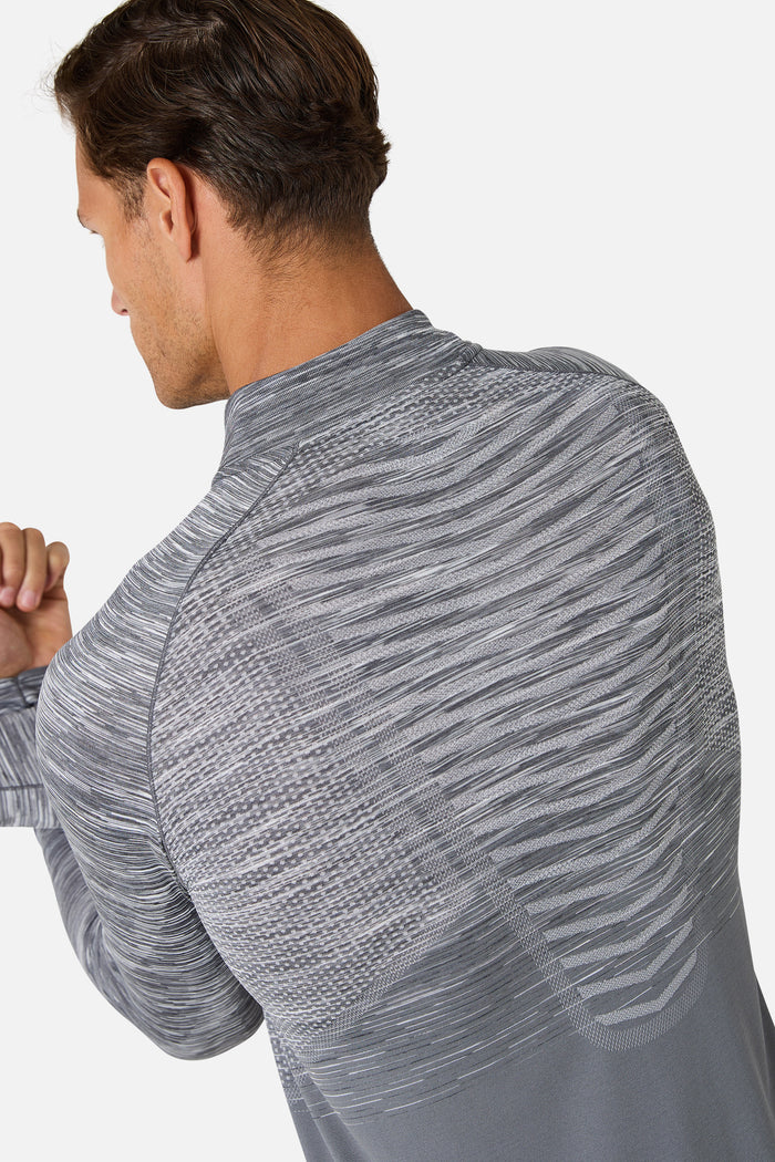Arc Seamless 2.0 1/4 Zip - Nightfall Grey/Graphite Grey/Ash Grey/Lunar Grey