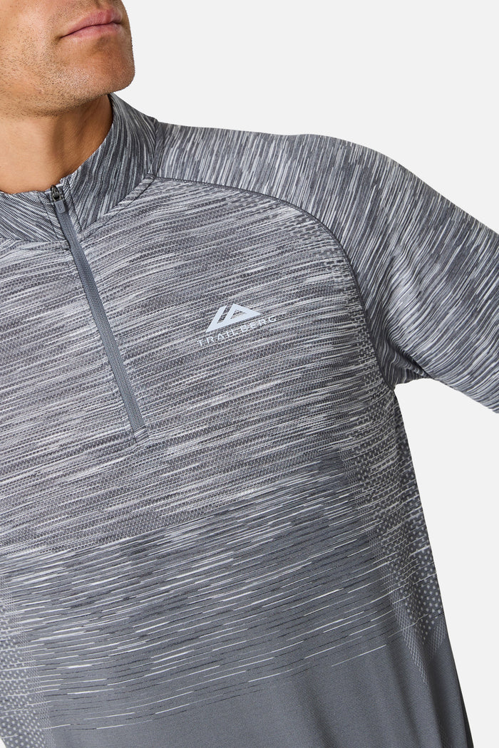 Arc Seamless 2.0 1/4 Zip - Nightfall Grey/Graphite Grey/Ash Grey/Lunar Grey
