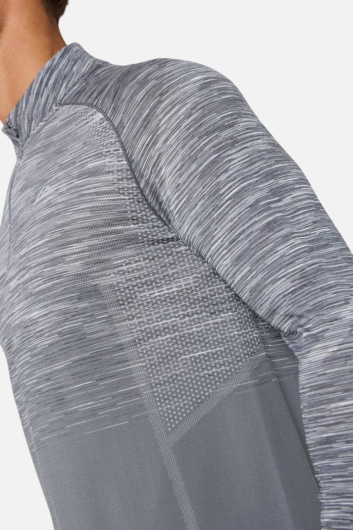 Arc Seamless 2.0 1/4 Zip - Nightfall Grey/Graphite Grey/Ash Grey/Lunar Grey