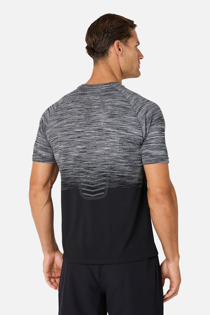 Arc Seamless 2.0 Tee - Black/Moon Grey/Urban Smoke/White