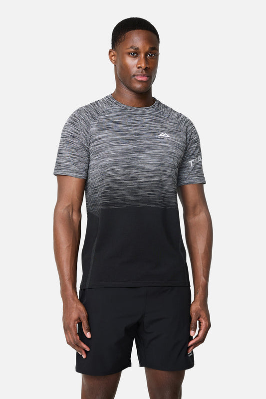Arc Seamless Gotthard Twinset - Black/Moon Grey