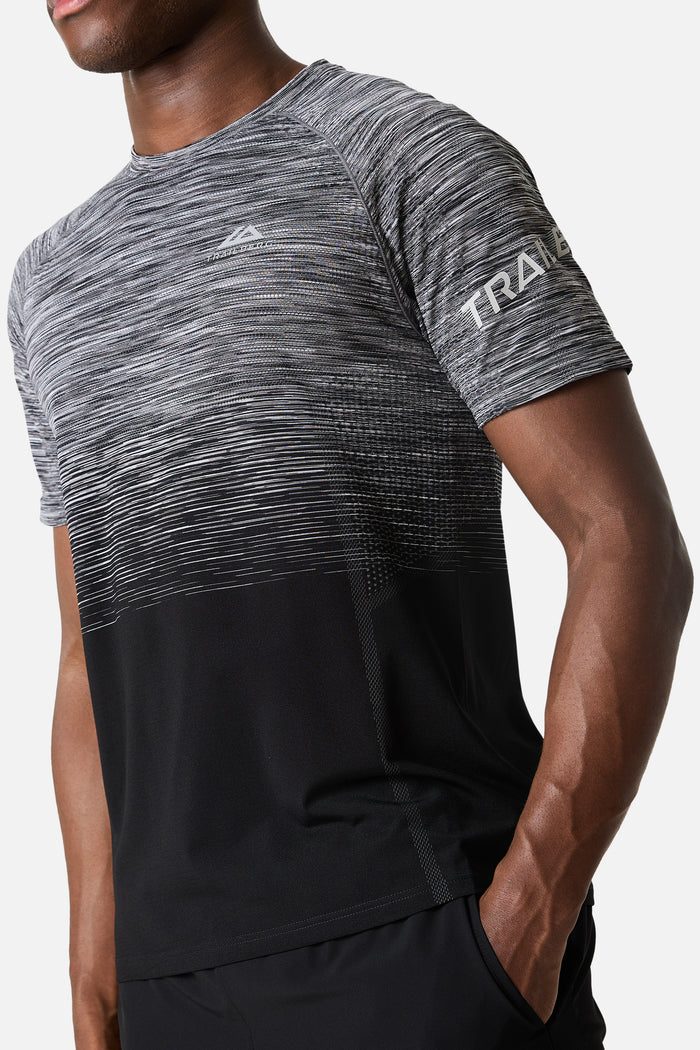 Arc Seamless Gotthard Twinset - Black/Moon Grey