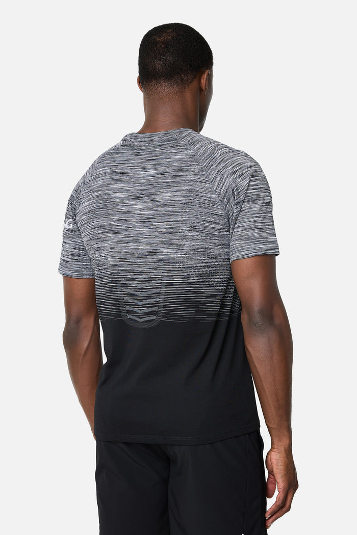 Arc Seamless Gotthard Twinset - Black/Moon Grey