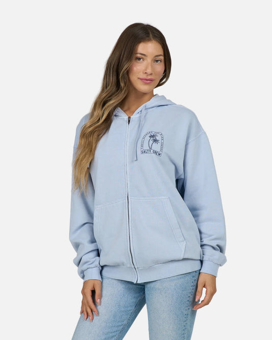 Archway Zip Hoody - Fog