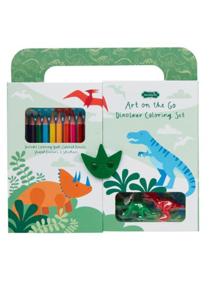 Art On The Go Set - Dino - Wee Bee Baby Boutique