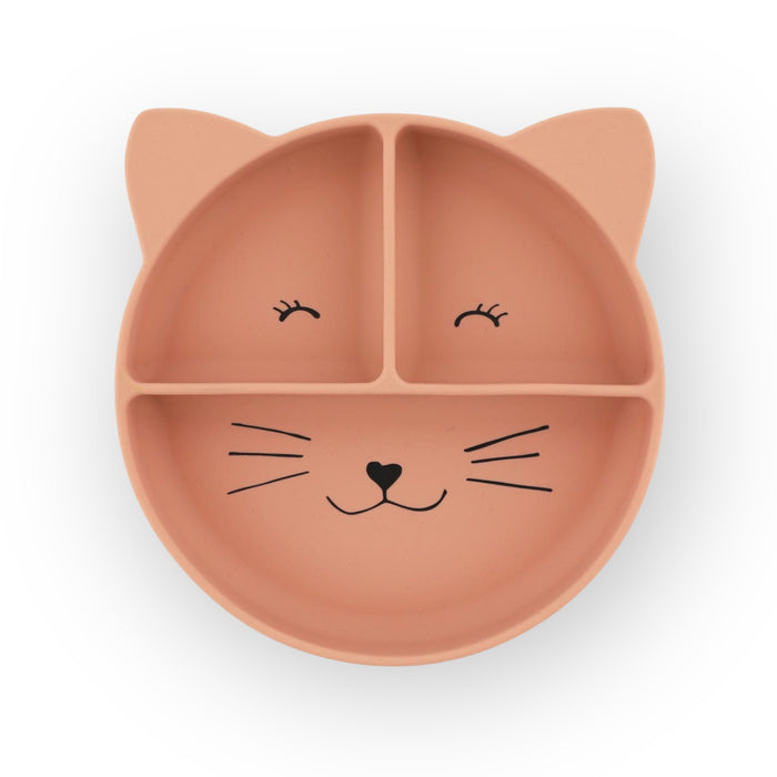 Assiette en silicone | Chat