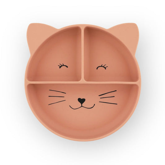 Assiette en silicone | Chat