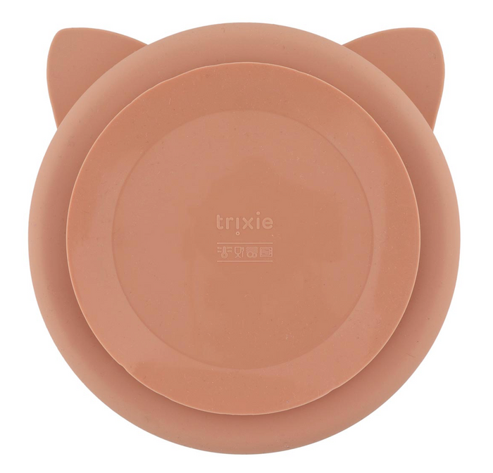 Assiette en silicone | Chat