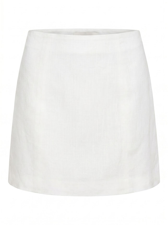 Ayla Linen Mini Skirt Forever New