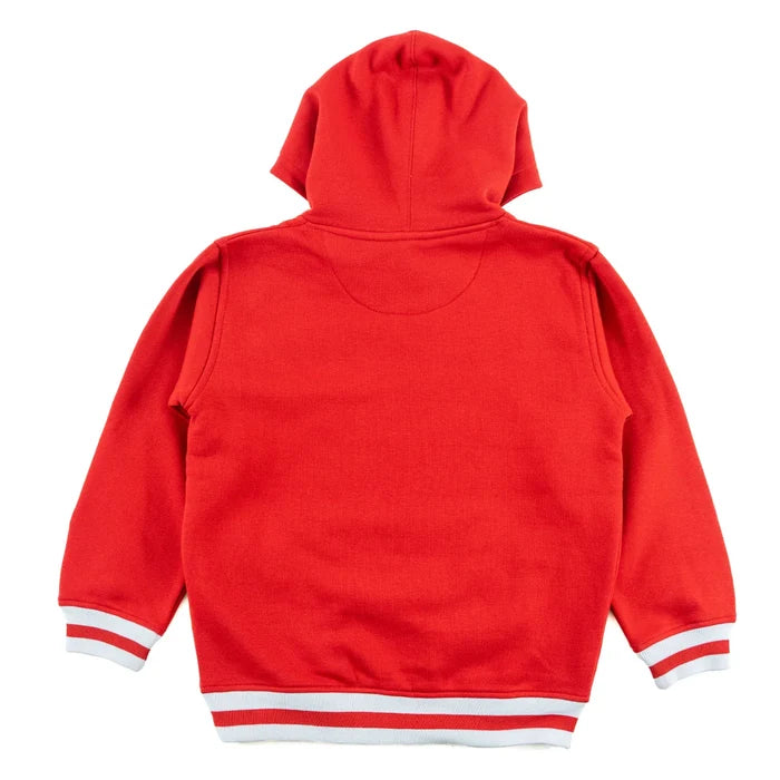 (B) KIDS MAKOBI VIBE HOODIE - M4250 - RED
