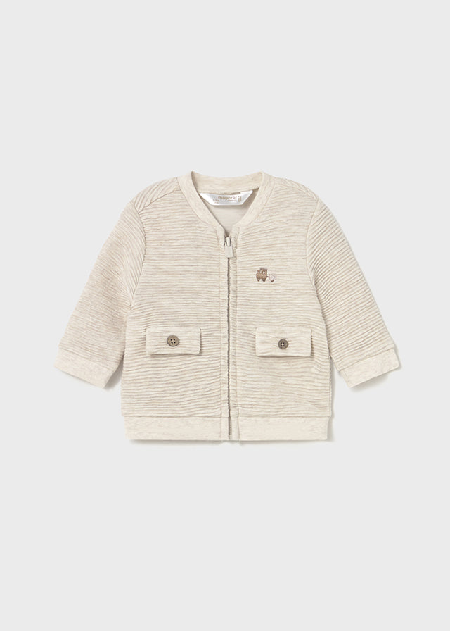 Baby 3-Piece Tracksuit - Toffee Car - Wee Bee Baby Boutique