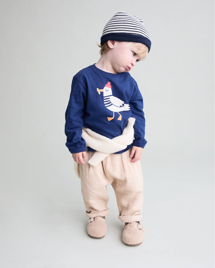 Baby Bird T-Shirt Marine