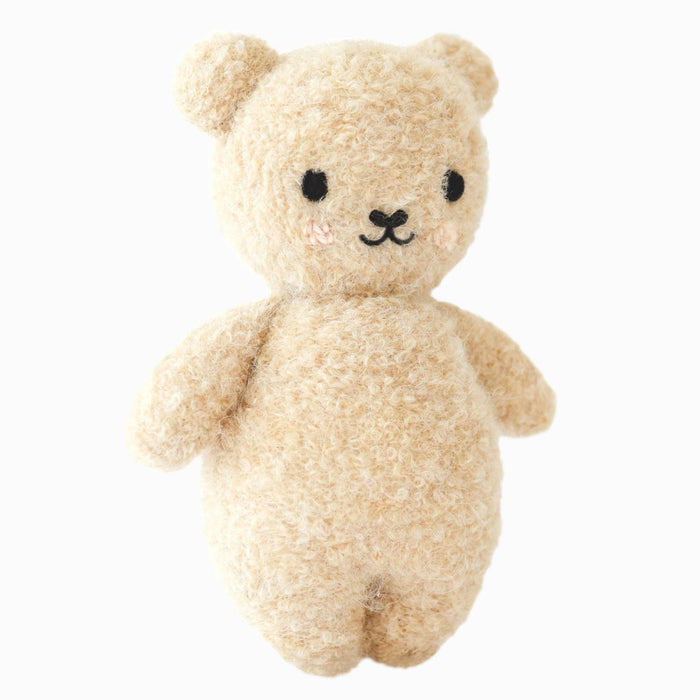 Baby Bouclé Bear - Honey - Wee Bee Baby Boutique