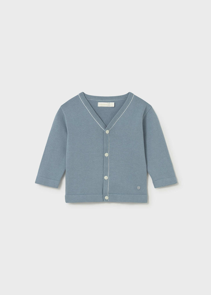 Baby + Boy Cardigan - Jade - Wee Bee Baby Boutique