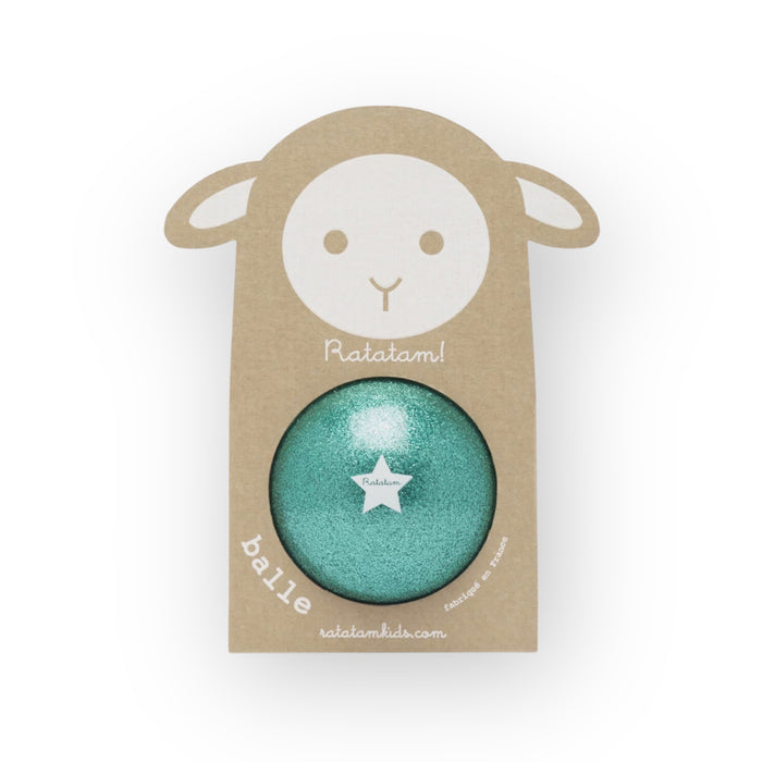 Ballon pailleté | Vert | 10cm
