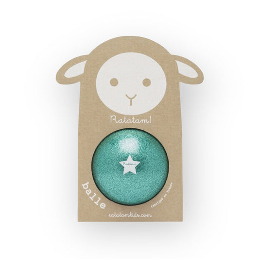 Ballon pailleté | Vert | 10cm