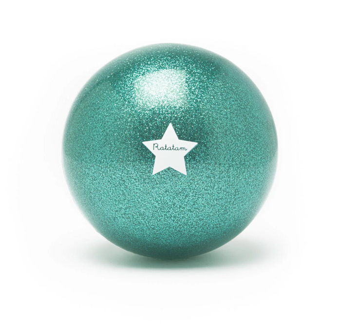Ballon pailleté | Vert | 10cm