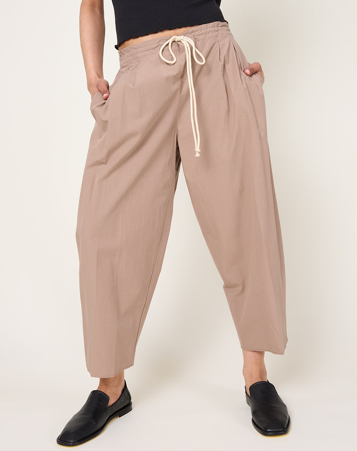 Maria McManus Balloon Drawstring Trouser in Mouseback