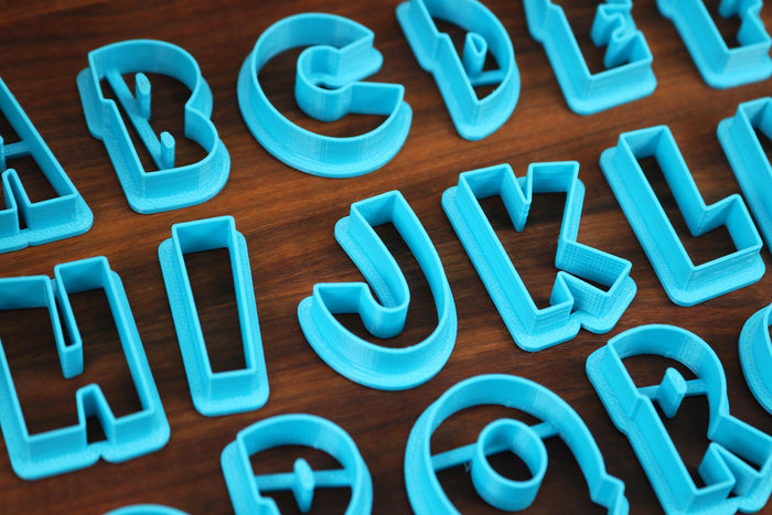 Balls of The Dragon FONT Cookie Cutters - Flying Cloud Anime Letters - Fondant Letters, Letters for Cake decorating - Fighting Anime