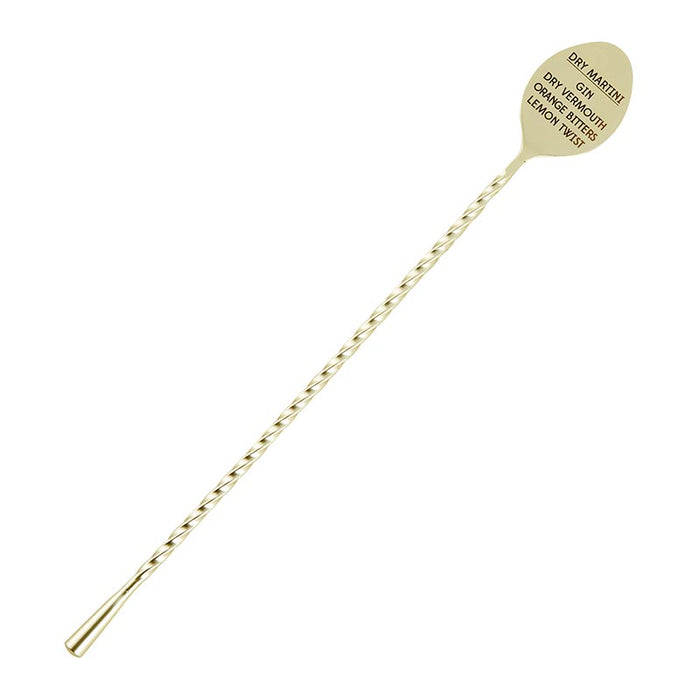 Bar Spoon- Gold - Pine & Moss