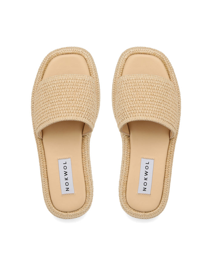 Beachy Raffia Natural