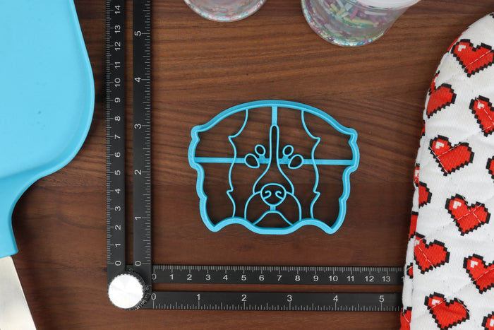 Bernese Mountain Dog Cookie Cutters - Bernese Face, Bernese Outline, Detailed Bernese, Laying Bernese, Sitting Bernese - Mountain Dogs
