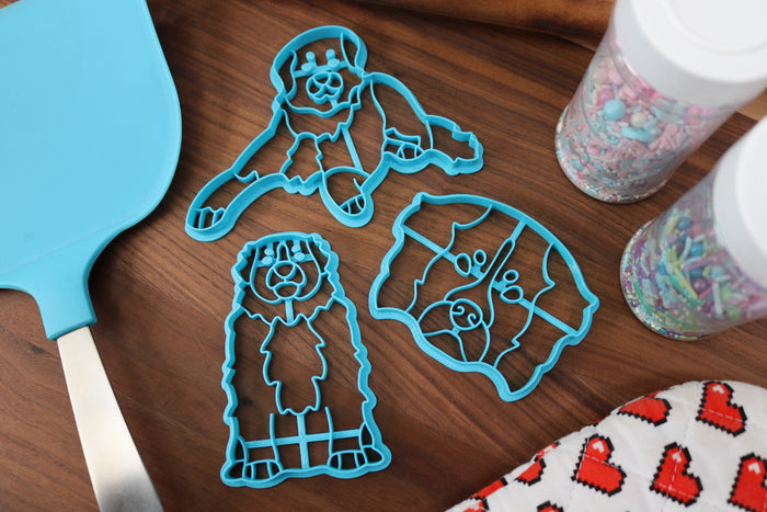 Bernese Mountain Dog Cookie Cutters - Bernese Face, Bernese Outline, Detailed Bernese, Laying Bernese, Sitting Bernese - Mountain Dogs