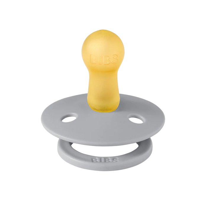 Bibs 2-Pacifiers Sage, Cloud 6/18 m