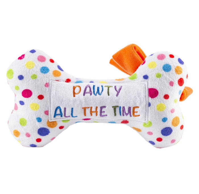 Birthday Dog Pink Cake with Bone (two toys)