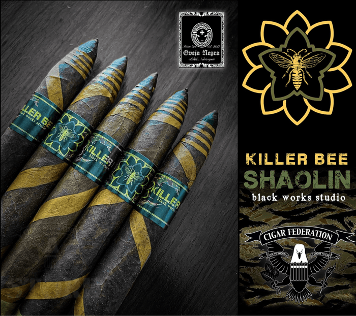 BLK WKS Killer Bee SHAOLIN - Cigar Federation