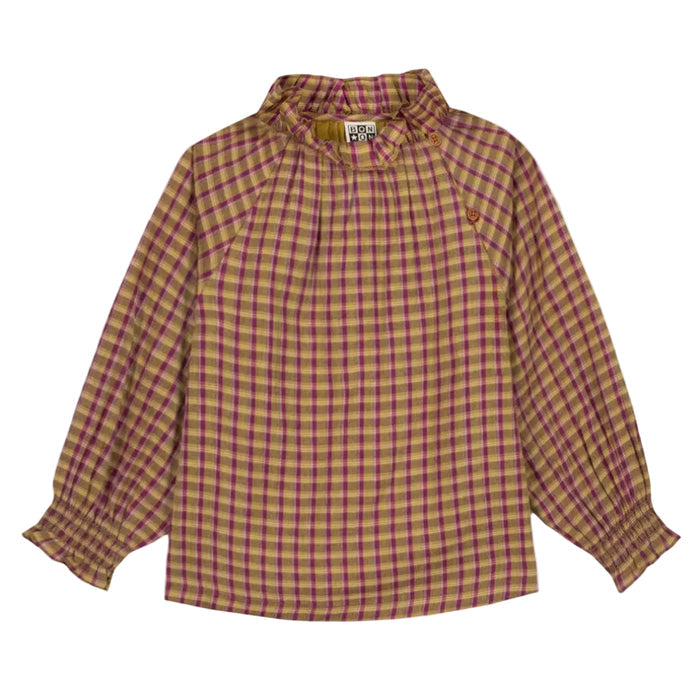 Blouse Pomme Carreaux Swinging London
