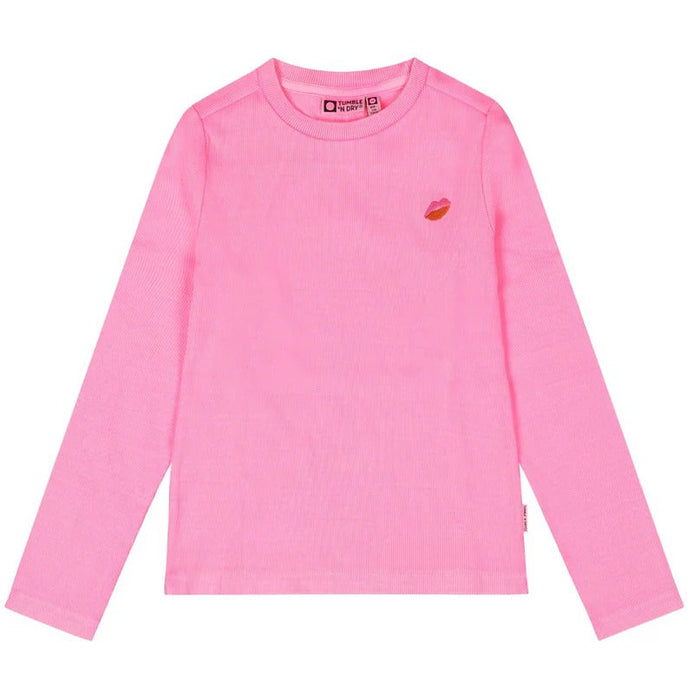 Bonheur Longsleeve Neon Pink