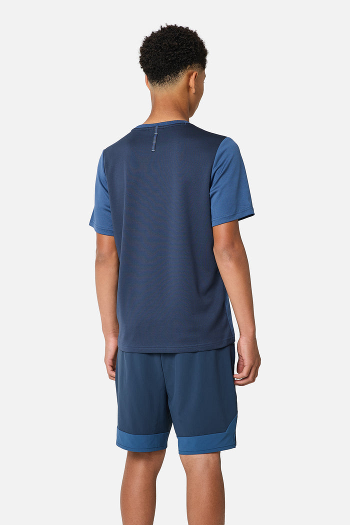 Boys Triathlon 4.0 Tee - Storm Blue/Midnight Blue/Washed Indigo