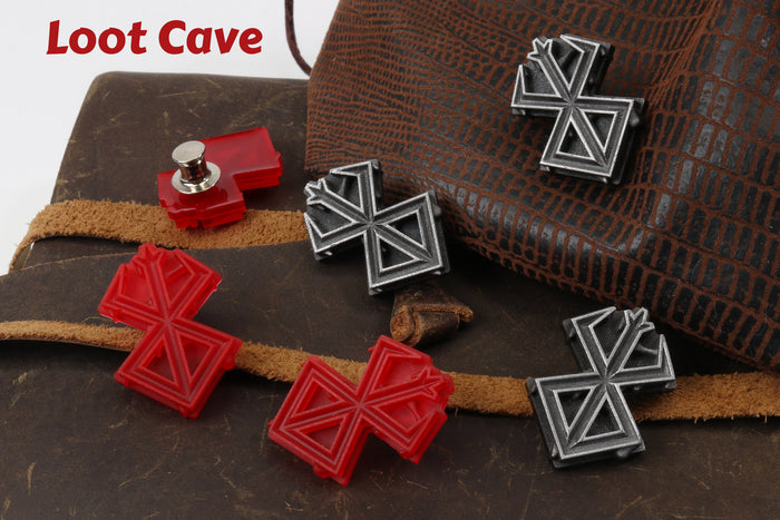 Branded Sacrifice Pin - Glow in the Dark Pins - Branded Survivor - Restless Soul - Invocation of Doom - Glow Pins - Struggles of life | SPN1