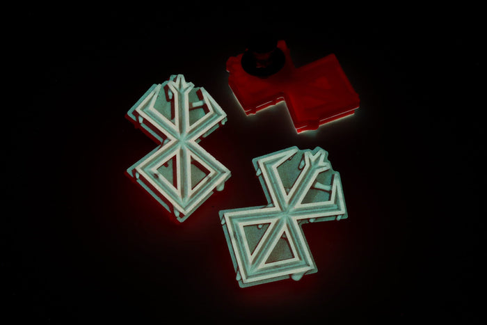 Branded Sacrifice Pin - Glow in the Dark Pins - Branded Survivor - Restless Soul - Invocation of Doom - Glow Pins - Struggles of life | SPN1