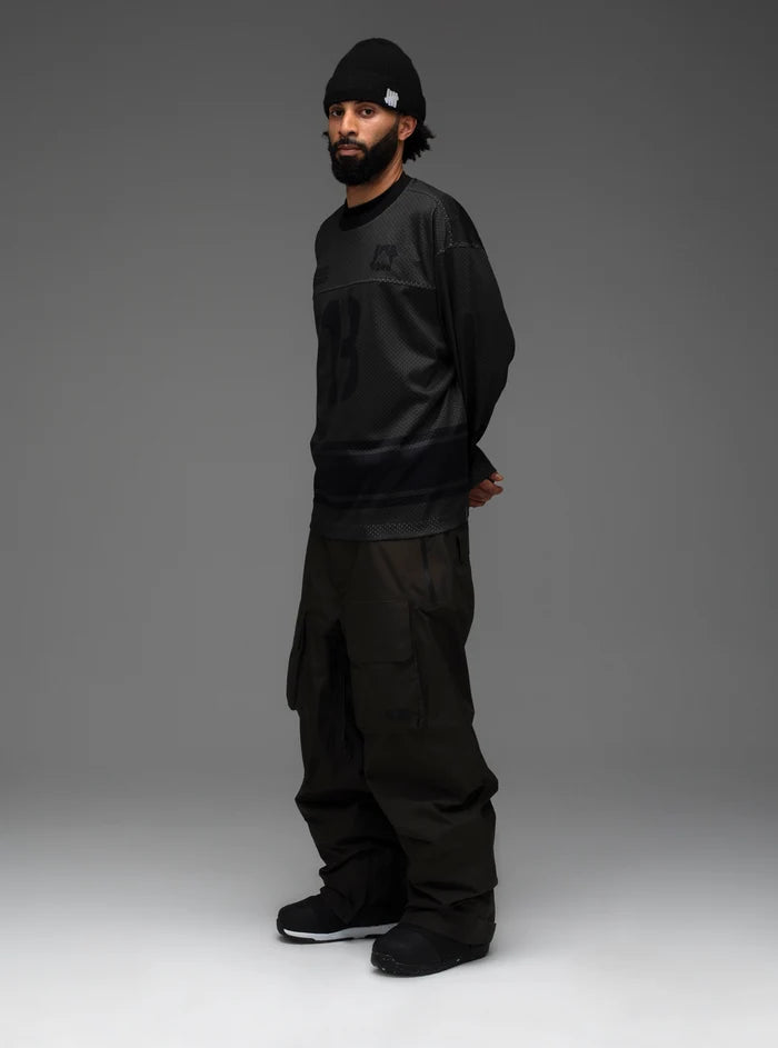 Product image of Men's Burton Undefeated Jersey Crewneck Sweatshirt[Variant:Charcoal]