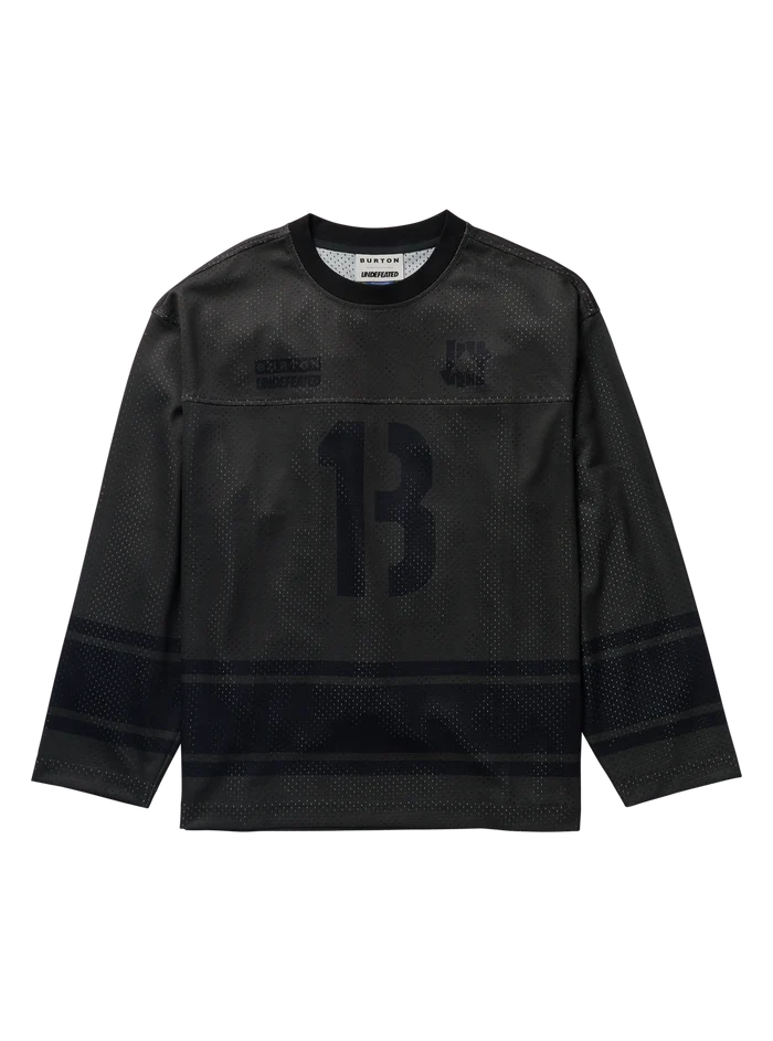 Product image of Men's Burton Undefeated Jersey Crewneck Sweatshirt[Variant:Charcoal]