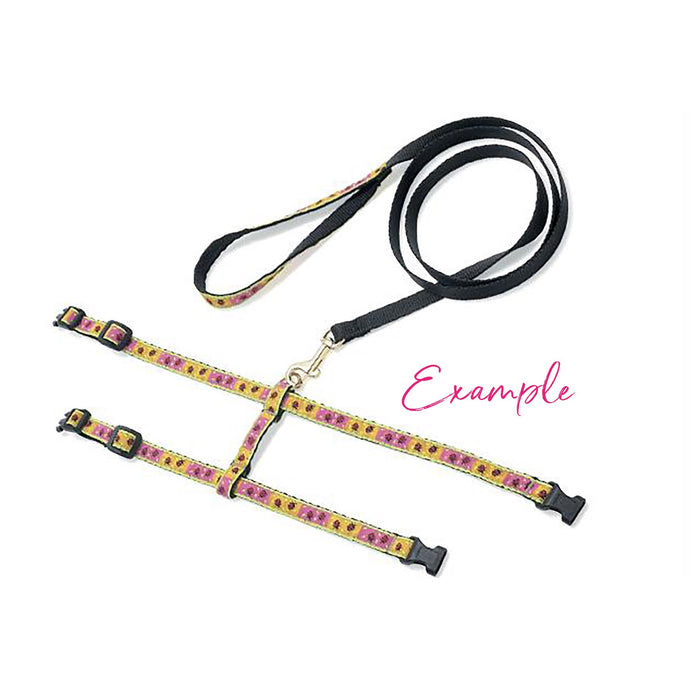 Candy Cane Cat Collar
