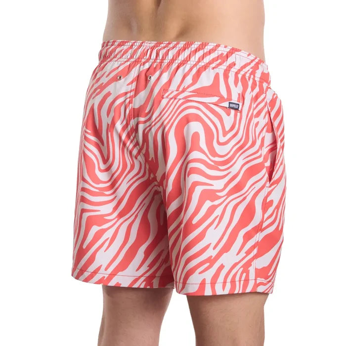 Capelle Miami Men's Tropical Swirl Hybrid Shorts