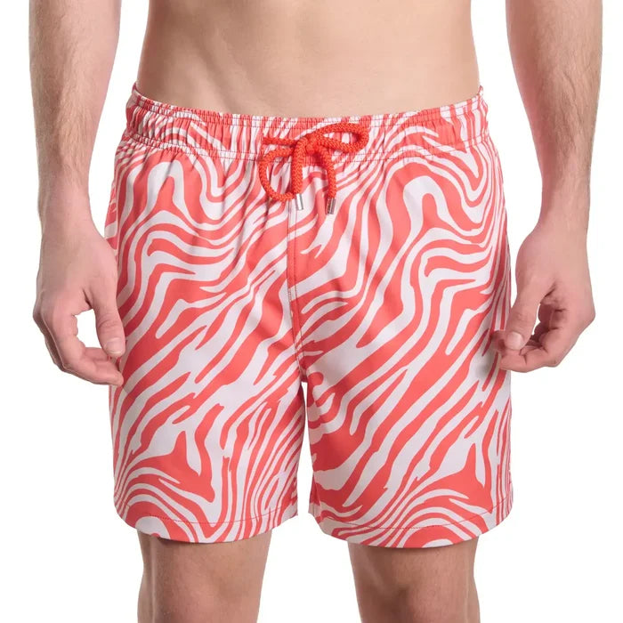 Capelle Miami Men's Tropical Swirl Hybrid Shorts