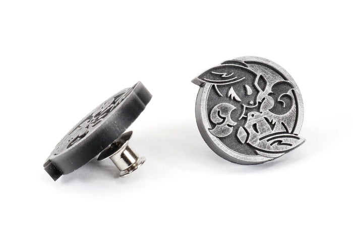 Carbuncle Final Fantasy Yin & Yang Pin - Carbuncle Yin Yang Metal, Final Fantasy Cosplay | SPN1
