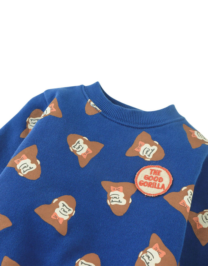 Cary Sweatshirt Kong With Embroidered Patch