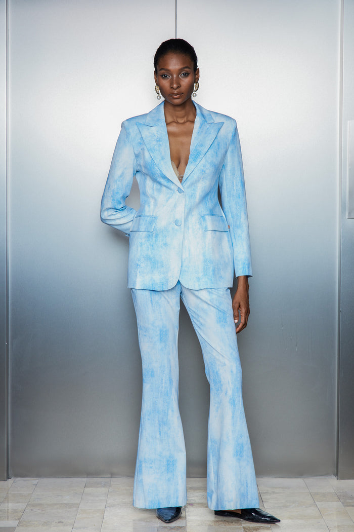 Cathleen Tie Dye Hayley Blazer Set