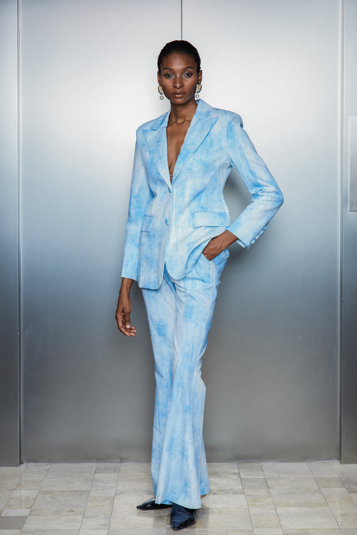 Cathleen Tie Dye Hayley Blazer Set