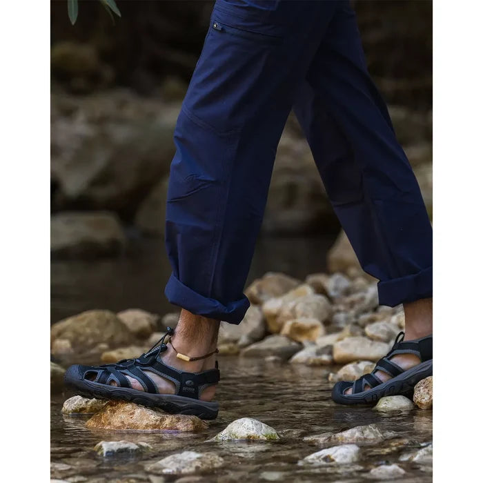 סנדלי טיולים סגורים לגברים Cedrus של Outdoor Revolution, טבעוניים עם סוליית גומי