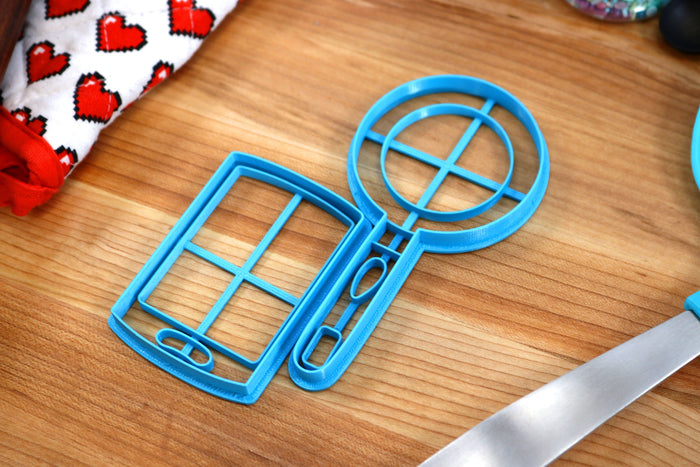 Chef Cookie Cutters - Chef Hat, Frying Pan, Spice Jar, Cutting Board, Cooking Pot - Chefs Gift Idea - Crafty Cooking