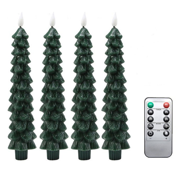 4 pcs(with remote control)