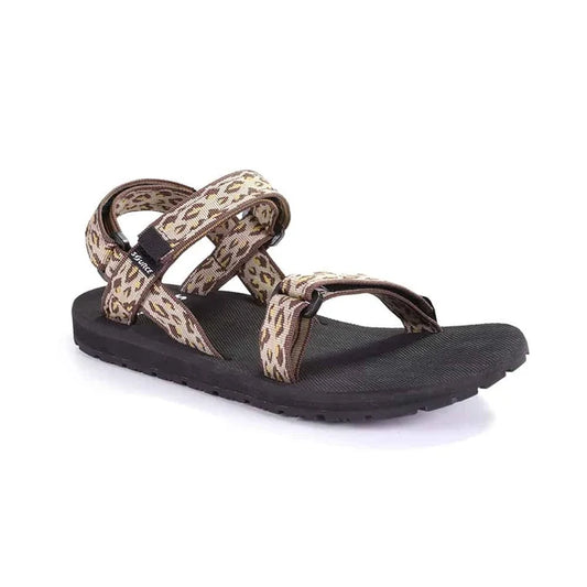 סנדלי שורש קלאסי נשים Leopard: סנדלי טיולים נוחים ועמידים מבית Source
