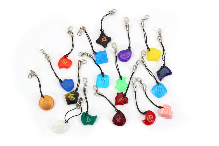FFXIV Soul Crystal Phone Charm Clear Glow in the Dark Job stone - FF14 Final Fantasy 14