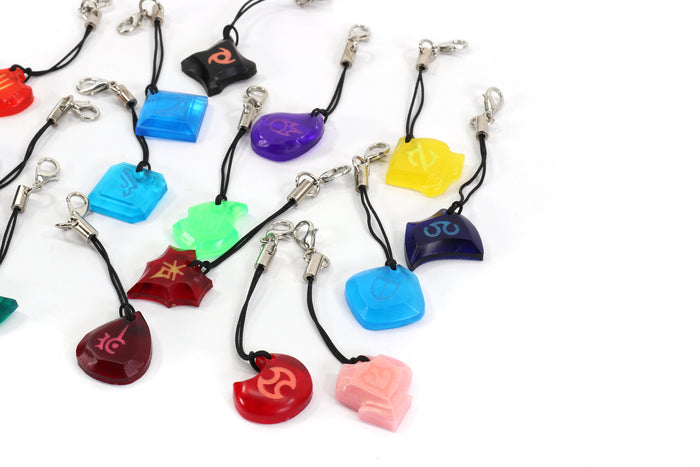 FFXIV Soul Crystal Phone Charm Clear Glow in the Dark Job stone - FF14 Final Fantasy 14